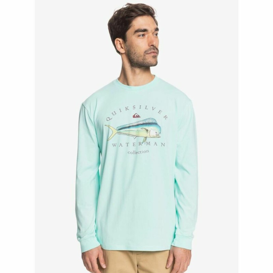 Men'S Shirts * | Quiksilver Waterman Men'S Sea Creatures Shirt