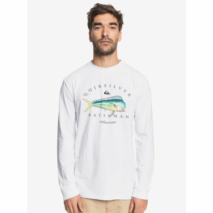 Men'S Shirts * | Quiksilver Waterman Men'S Sea Creatures Shirt