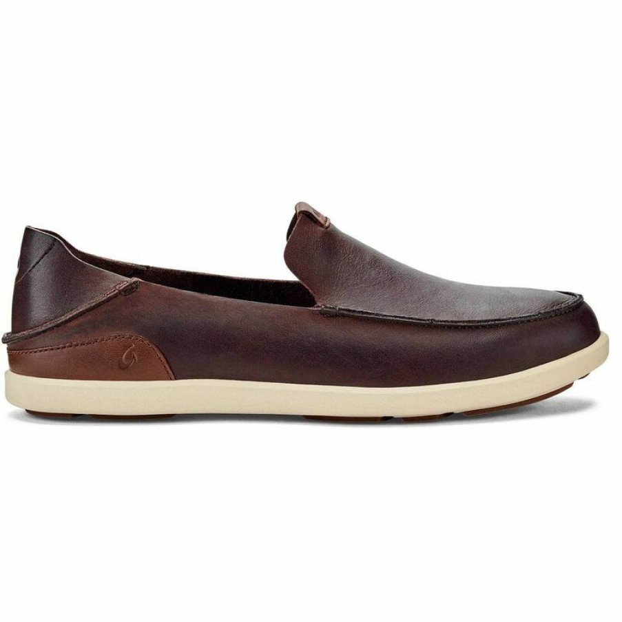 Men'S Shoes * | Olukai Men'S Nalukai Slip-On Shoes Kona Coffee/Tapa