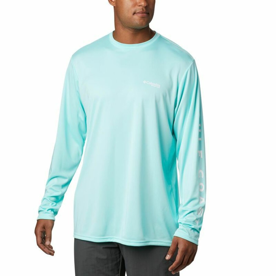 Men'S Shirts * | Columbia Men'S Terminal Tackle Pfg Destination Shirt