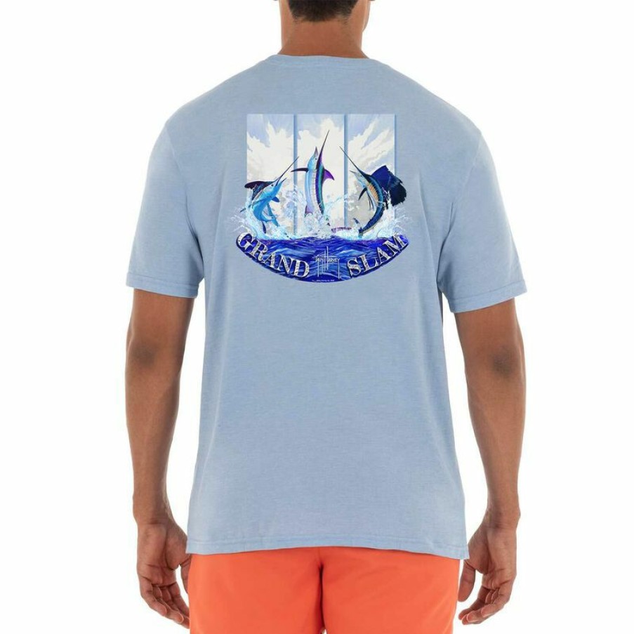 Men'S Shirts * | Guy Harvey Men'S Grand Slam Shirt