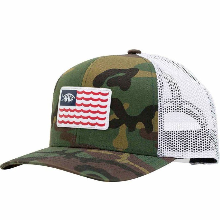 Men'S Accessories * | Aftco Men'S Canton Trucker Hat