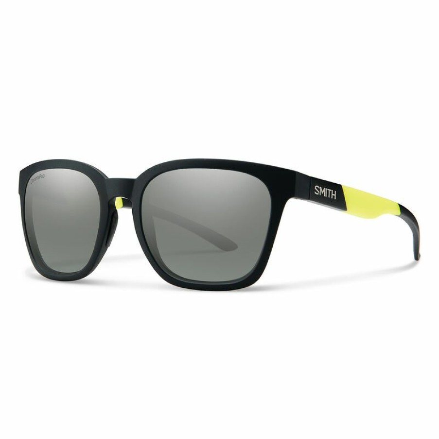 Men'S Accessories * | Smith Optics Founder Sunglasses Matte Black Acid/Platinum