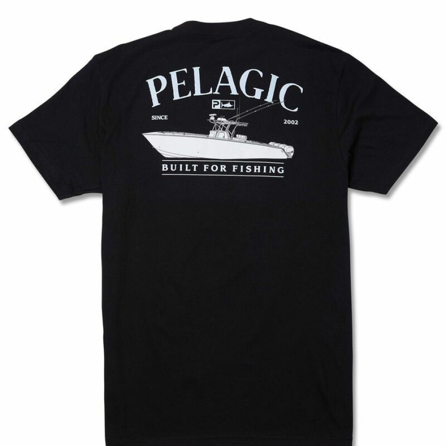 Men'S Shirts * | Pelagic Men'S Hunter Shirt Black