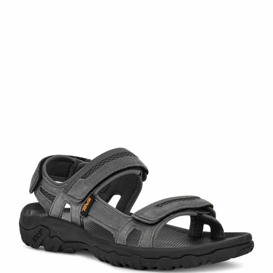 Men'S Shoes * | Teva Men'S Hudson Sandals Dark_Gull