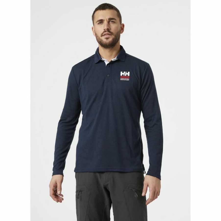 Men'S Shirts * | Helly Hansen Men'S Skagen Quickdry Rugger Shirt