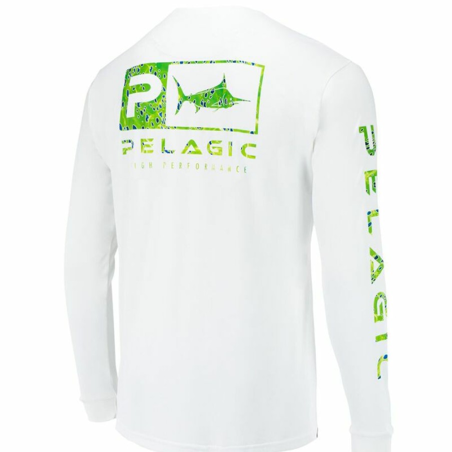 Men'S Shirts * | Pelagic Men'S Dorado Aquatek Icon Shirt