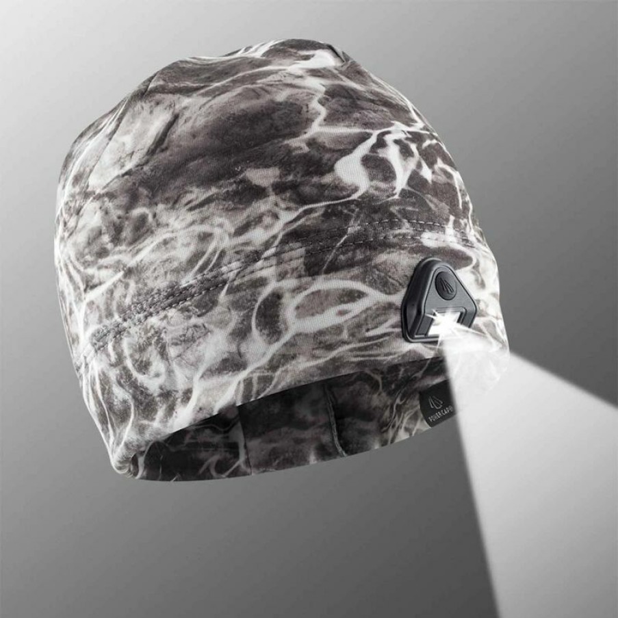 Men'S Accessories * | Panther Vision Mossy Oak Elements Led Beanie