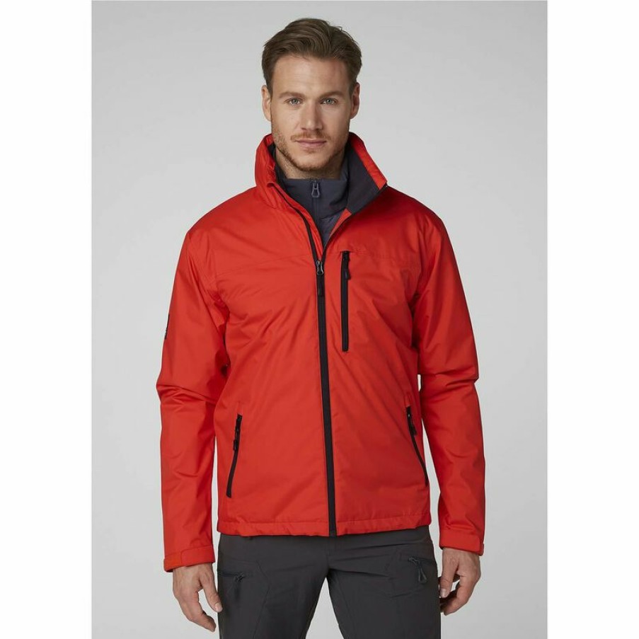 Men'S Jackets * | Helly Hansen Men'S Crew Hooded Jacket