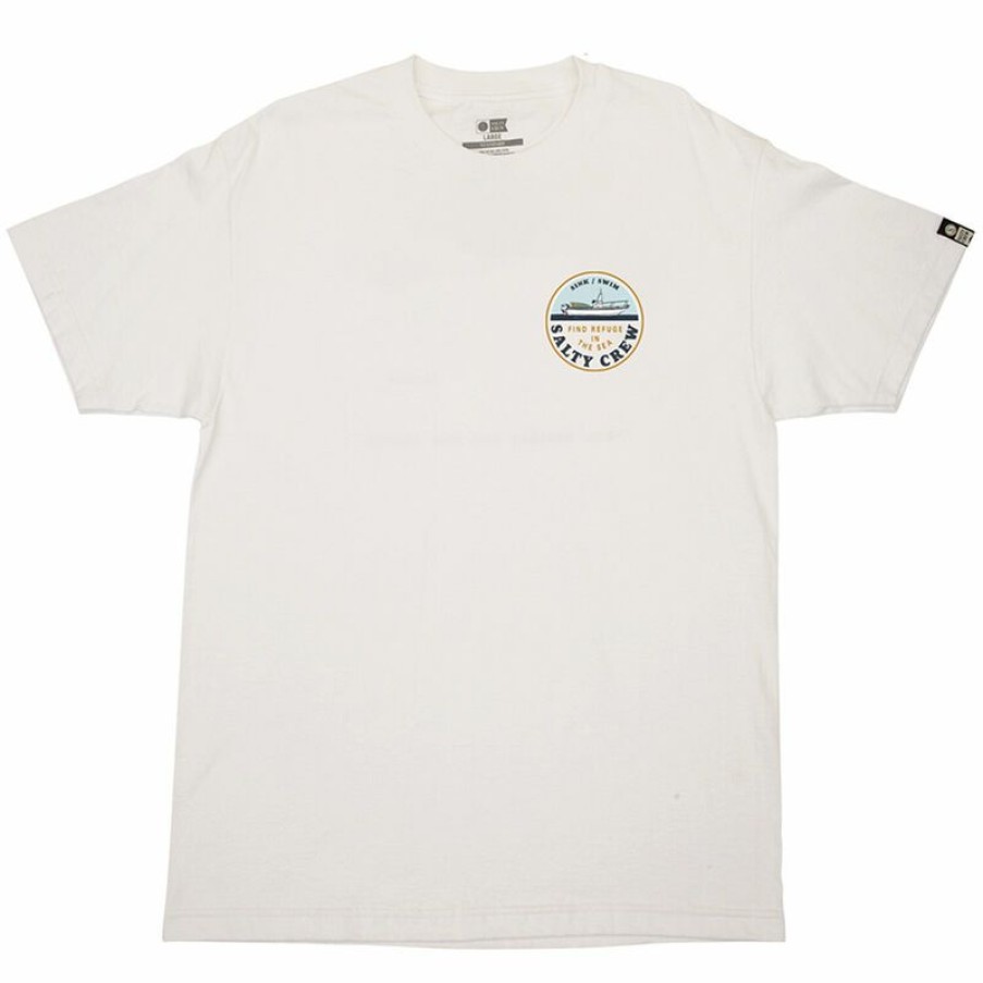 Men'S Shirts * | Salty Crew Men'S Dawn Patrol Shirt White