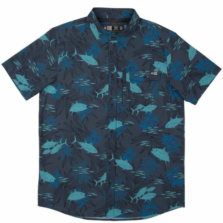 Men'S Shirts * | Salty Crew Men'S Pinnacle Shirt