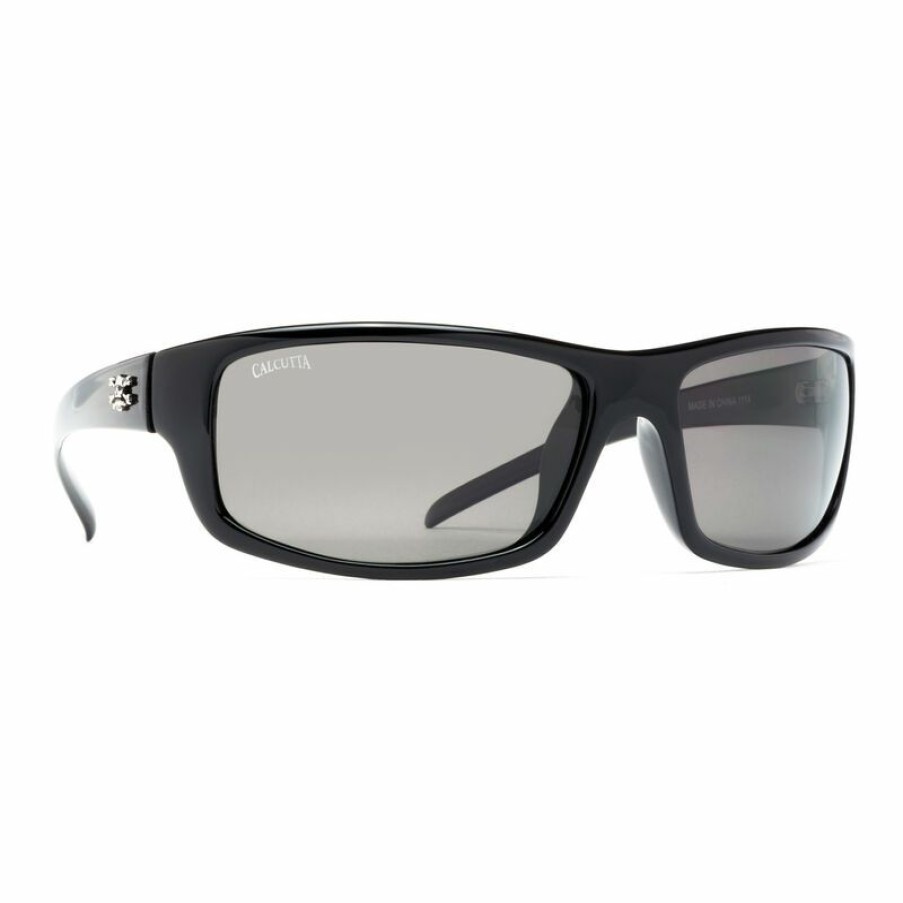 Men'S Accessories * | Calcutta Men'S Prowler Sunglasses Shiny Black/Gray