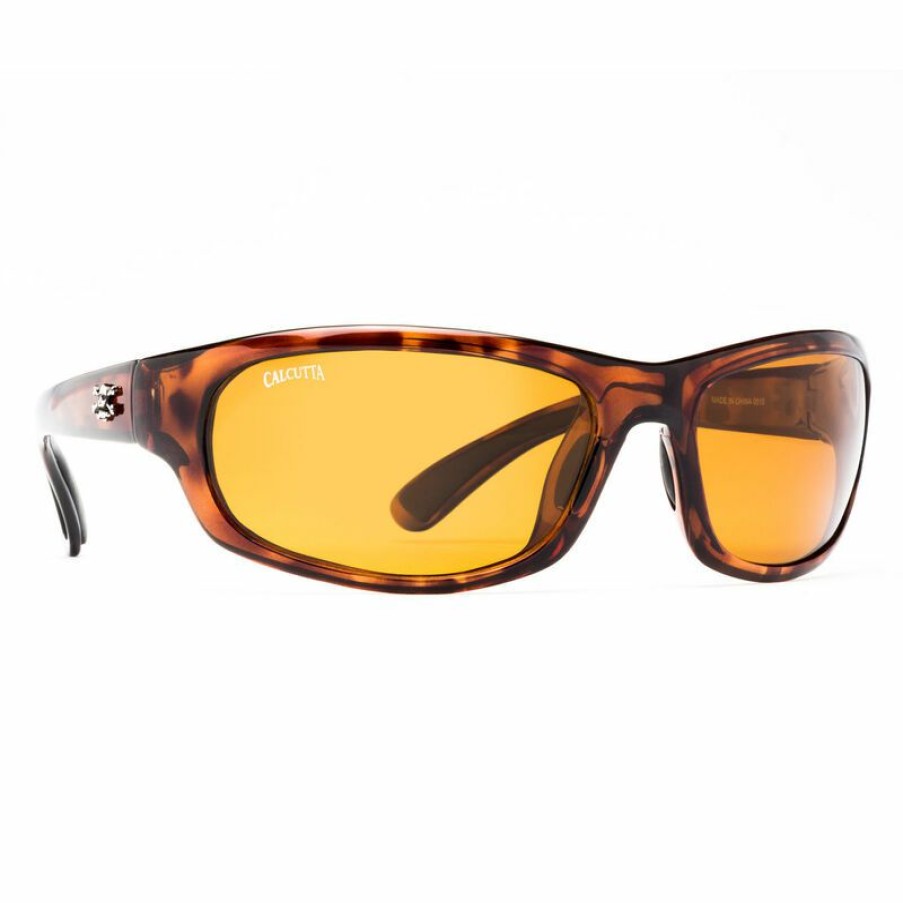 Men'S Accessories * | Calcutta Men'S Steelhead Sunglasses Tortoise/Amber