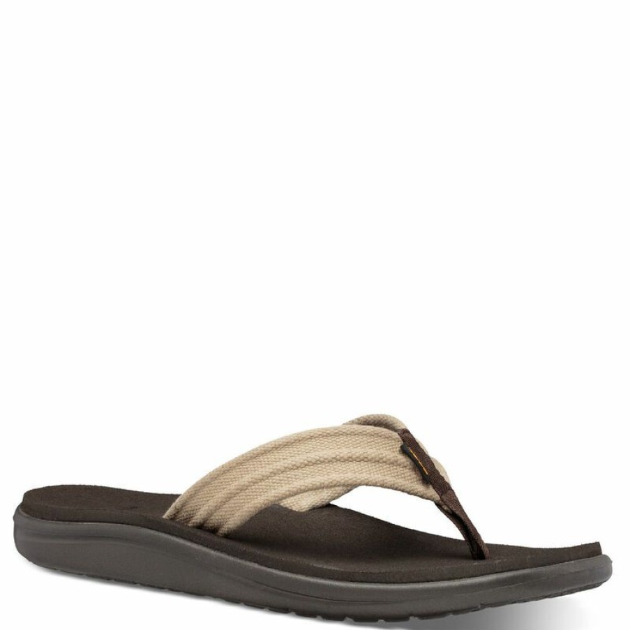 Men'S Shoes * | Teva Men'S Voya Canvas Sandals Dune