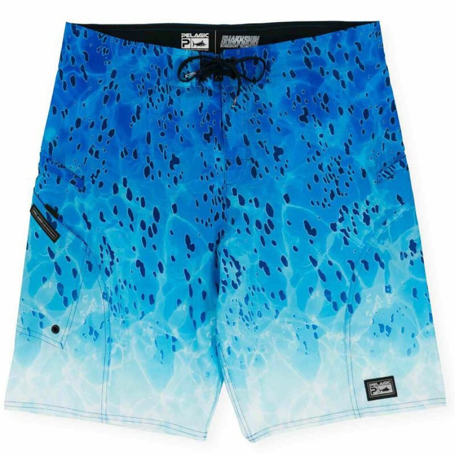 Men'S Swimwear * | Pelagic Men'S Sharksin Dorado Board Shorts