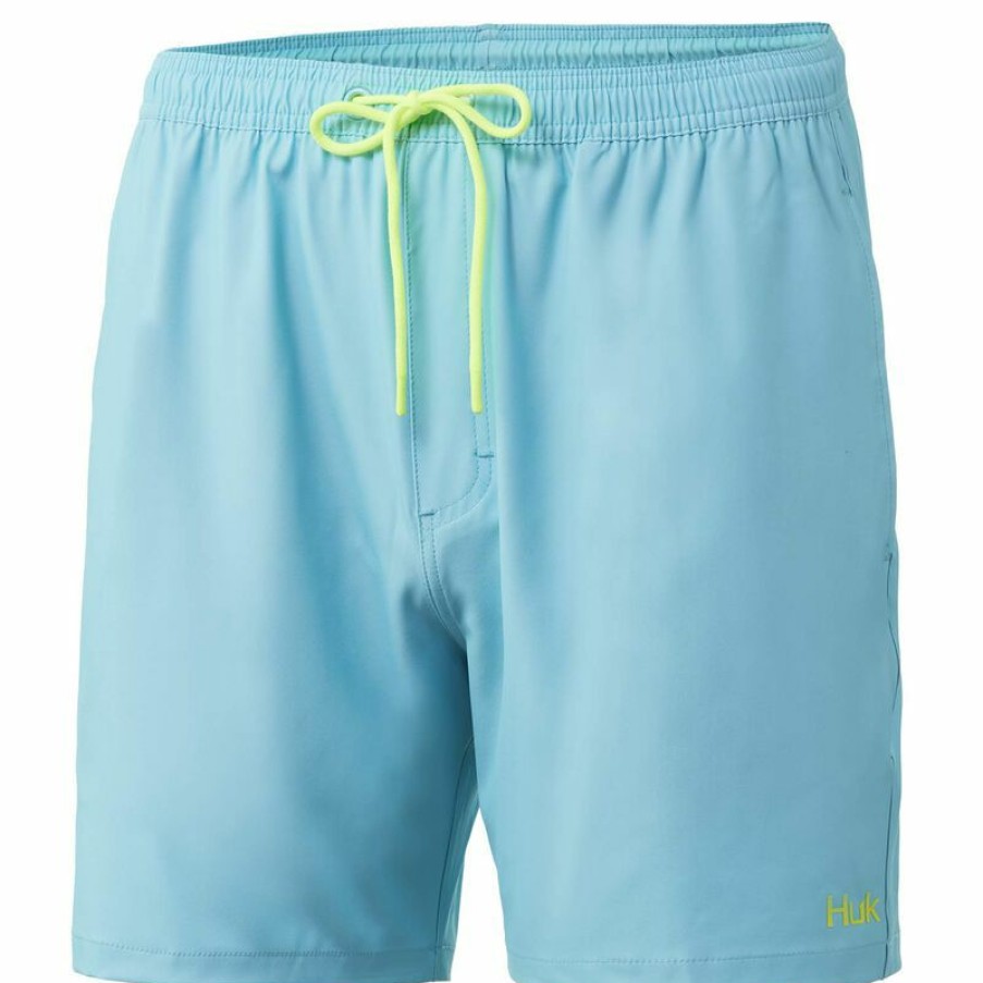 Men'S Swimwear * | Huk Men'S Pursuit Swim Trunks