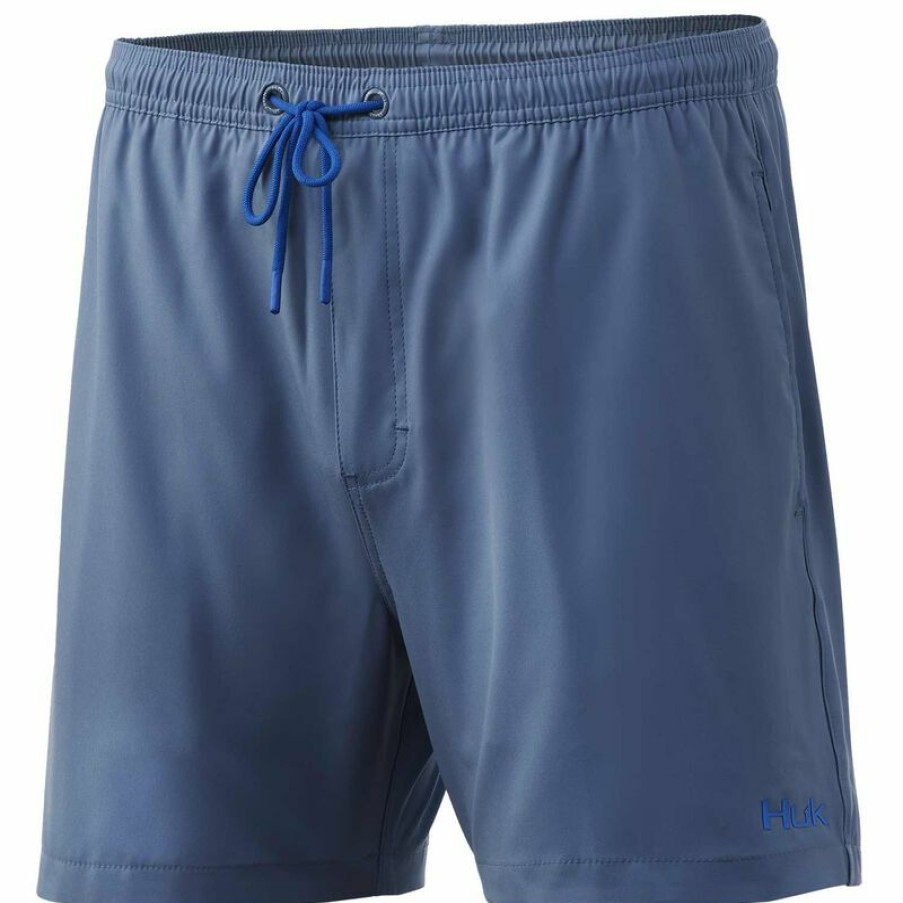 Men'S Swimwear * | Huk Men'S Pursuit Swim Trunks