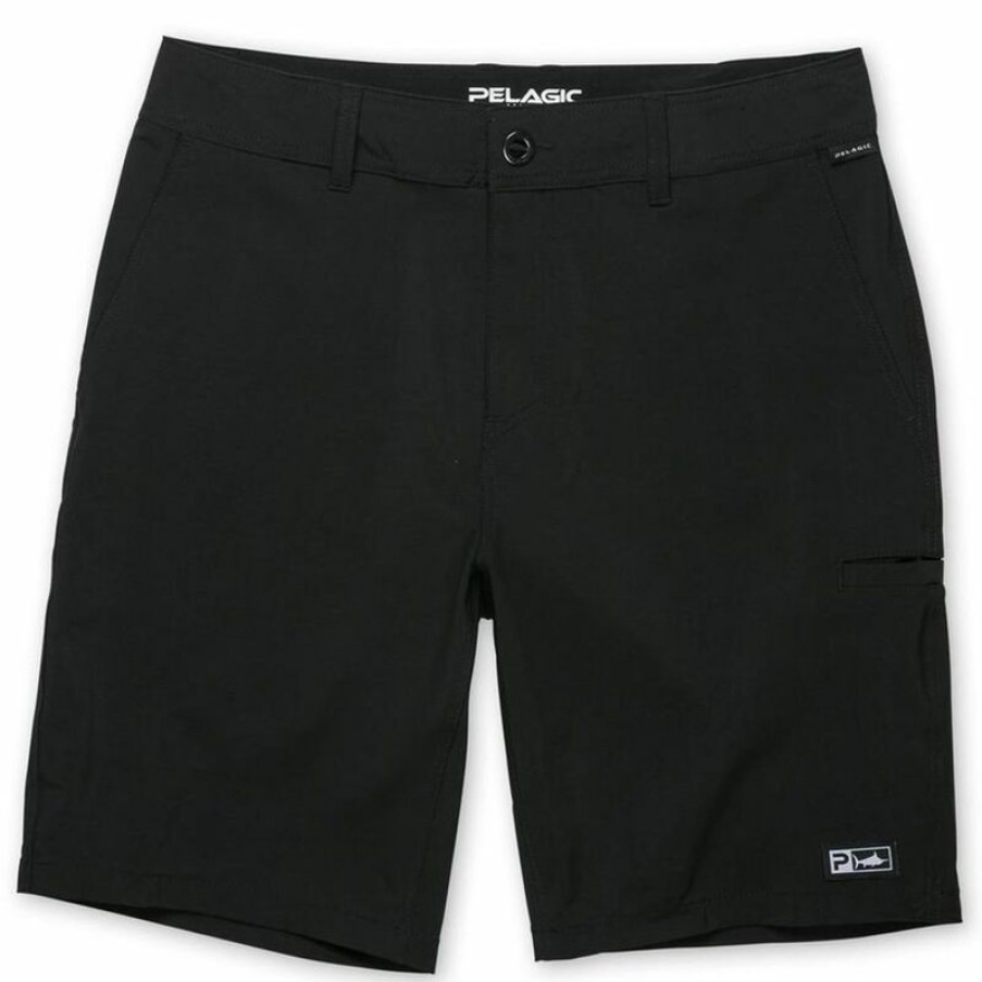 Men'S Shorts * | Pelagic Men'S Mako Hybrid Solid Shorts