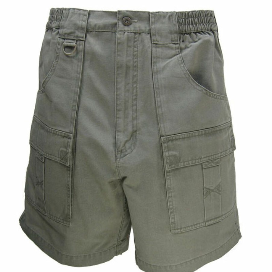 Men'S Shorts * | Hook & Tackle Men'S Beer Can Island Cargo Shorts