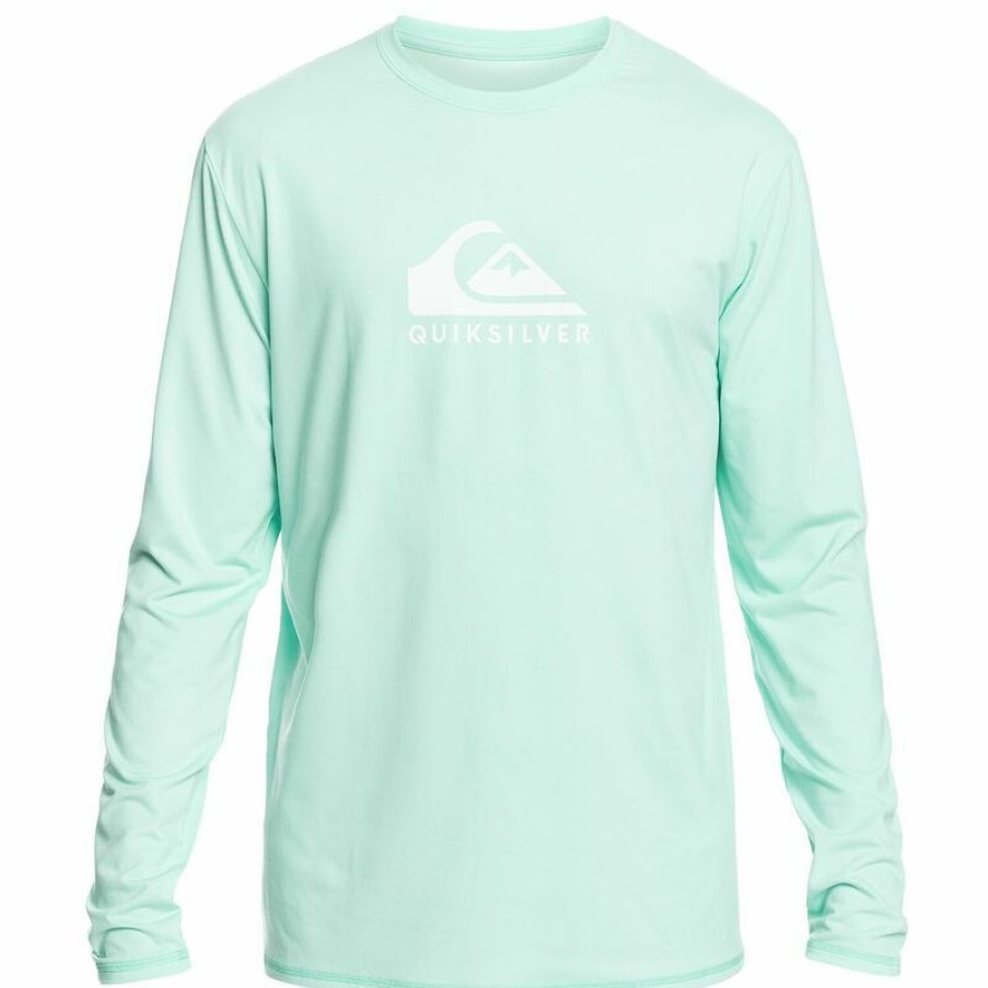 Men'S Swimwear * | Quiksilver Men'S Solid Streak Rash Guard