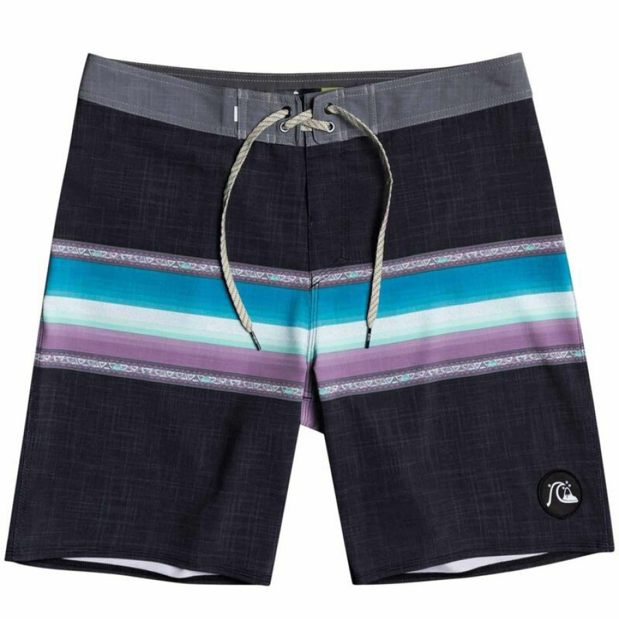 Men'S Swimwear * | Quiksilver Men'S Surfsilk Sun Faded Board Shorts