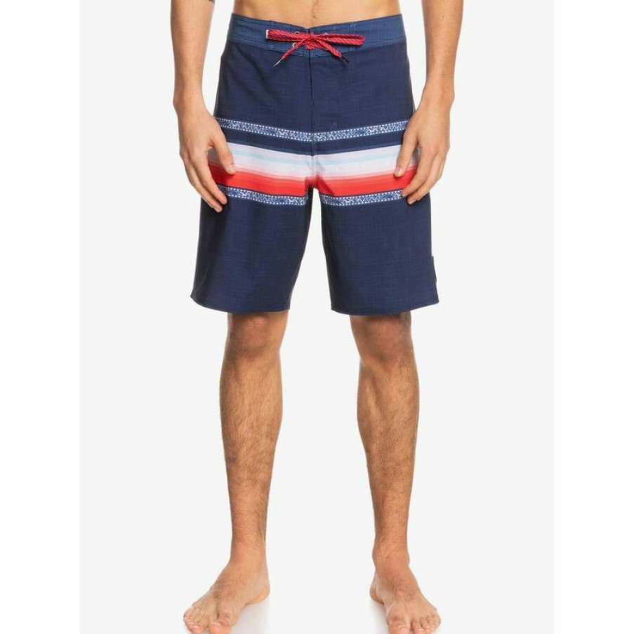 Men'S Swimwear * | Quiksilver Men'S Surfsilk Sun Faded Board Shorts