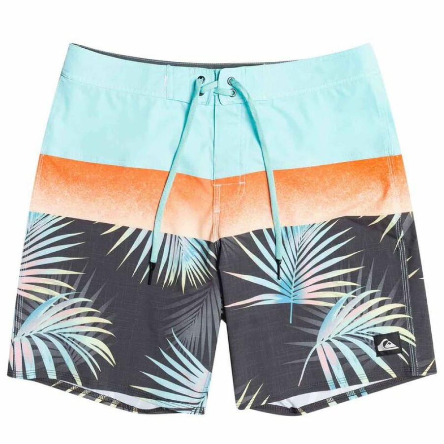 Men'S Swimwear * | Quiksilver Men'S Surfsilk Panel Board Shorts