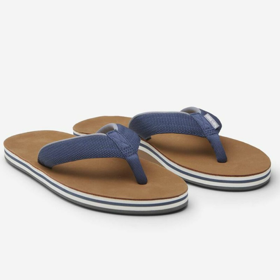 Men'S Shoes * | Hari Mari Men'S Scouts Flip-Flop Sandals Indigo/Gray