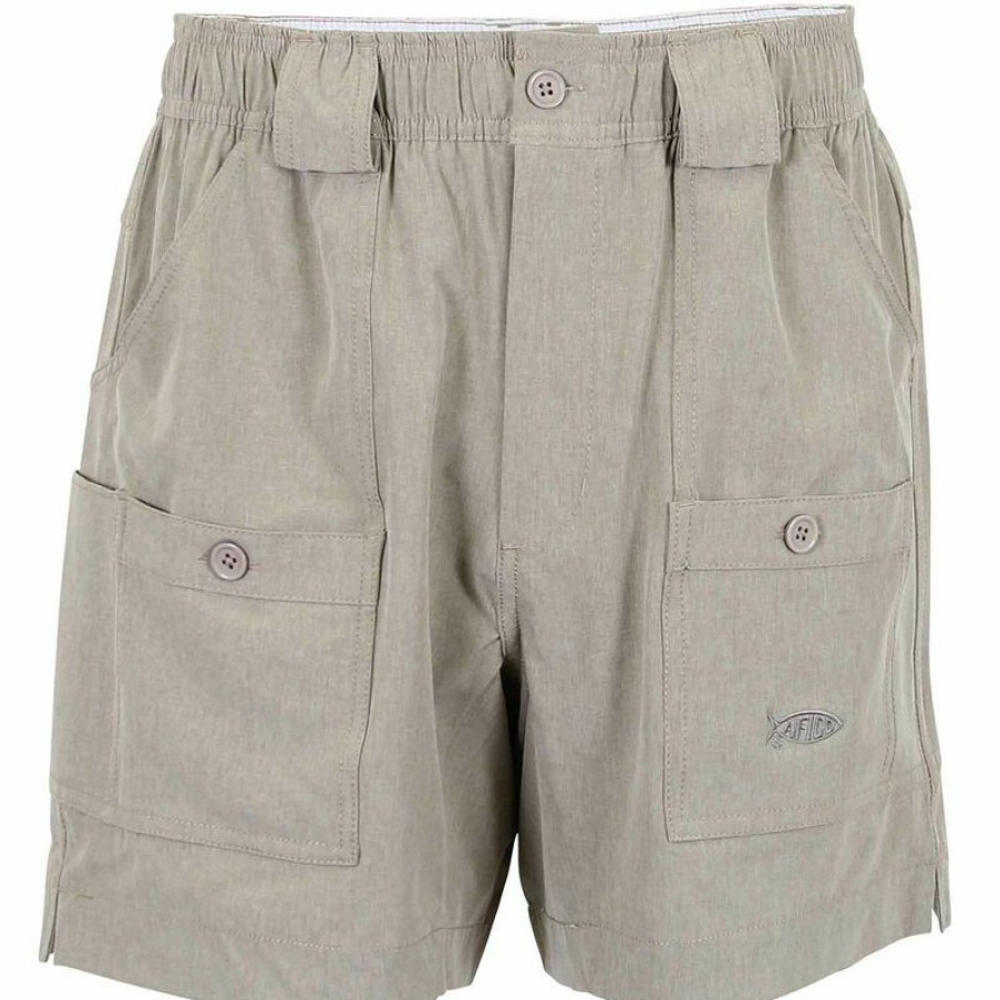 Men'S Shorts * | Aftco Men'S Stretch Original Fishing Shorts