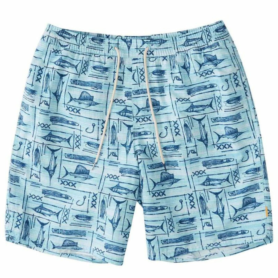 Men'S Swimwear * | Quiksilver Waterman Men'S Bwf Volley Shorts