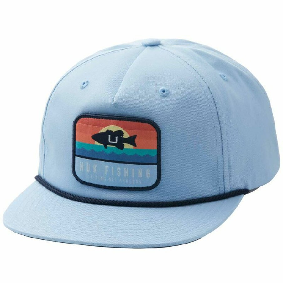 Men'S Accessories * | Huk Sunset Marlin Baseball Cap Coastal