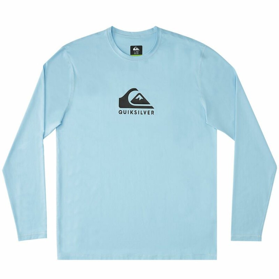 Men'S Swimwear * | Quiksilver Men'S Gut Check Rash Guard