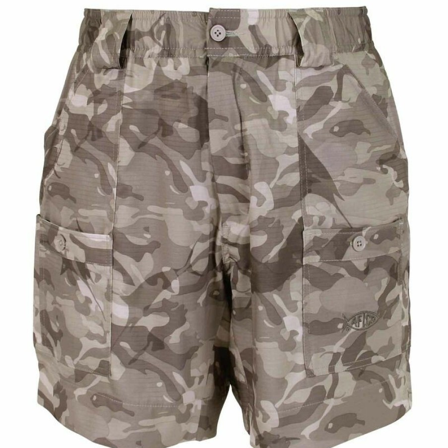 Men'S Shorts * | Aftco Men'S Camo Original Fishing Shorts