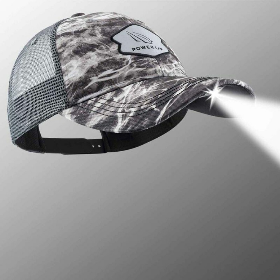 Men'S Accessories * | Panther Vision Mossy Oak Elements Led Lighted Hat