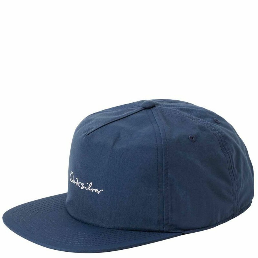 Men'S Accessories * | Quiksilver Waterman Men'S Tipper Hat Ensign Blue