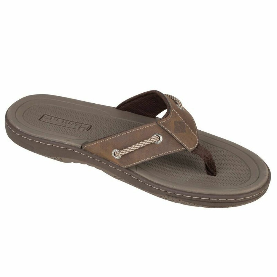 Men'S Shoes * | Sperry Men'S Havasu Skiplace Flip-Flop Sandals