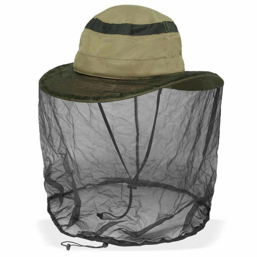 Men'S Accessories * | Sunday Afternoons Bug-Free Cruiser Net Hat Dark Khaki