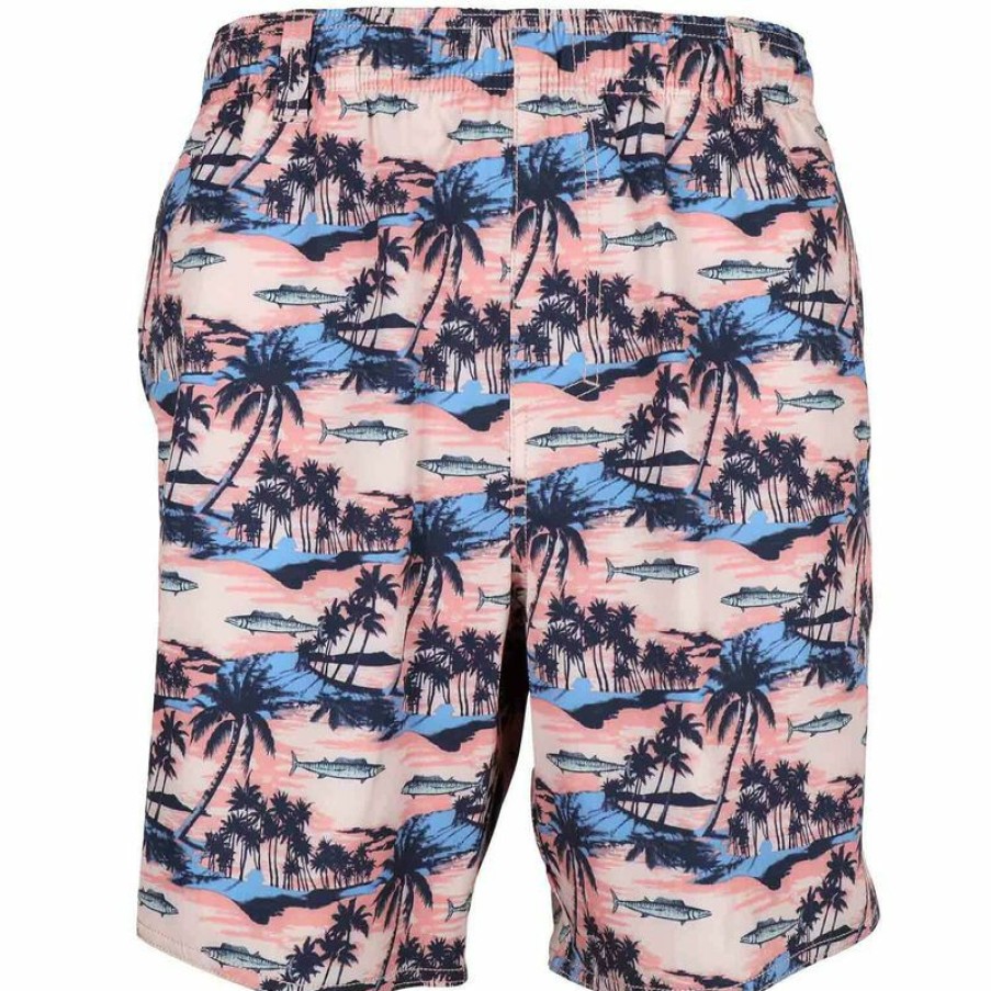 Men'S Swimwear * | Aftco Men'S Captain'S Lounge Swim Trunks Navy