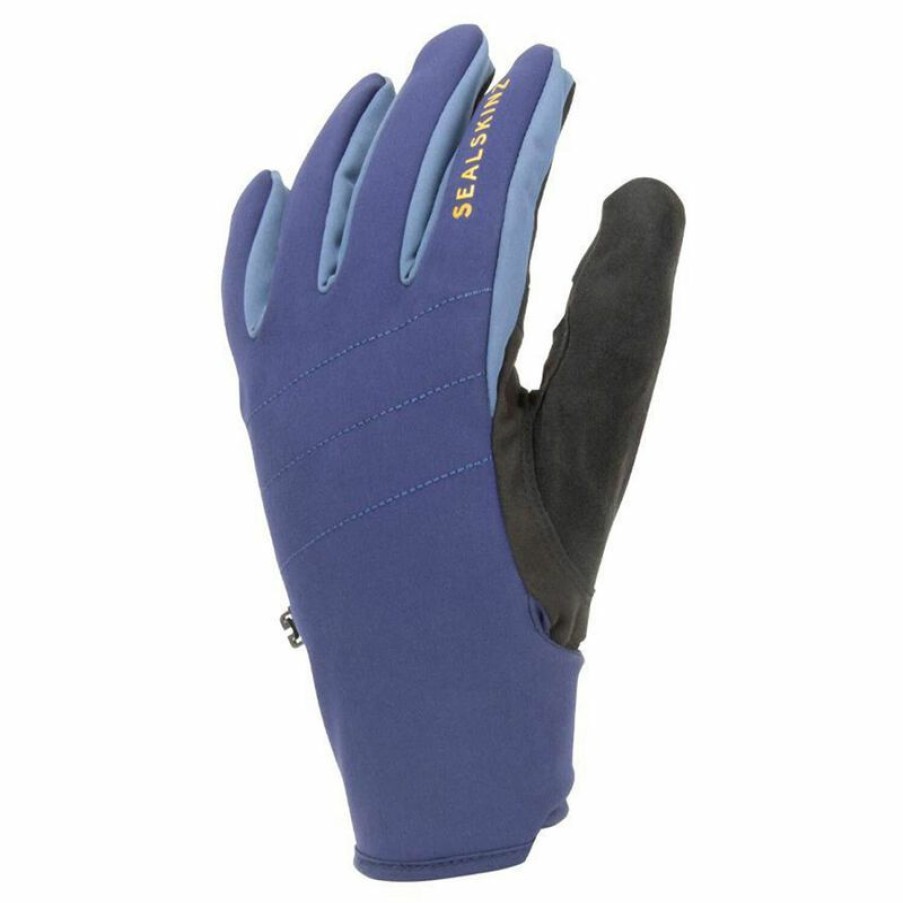 Men'S Accessories * | Sealskinz Waterproof All Weather Fusion Control Gloves Navy/Black