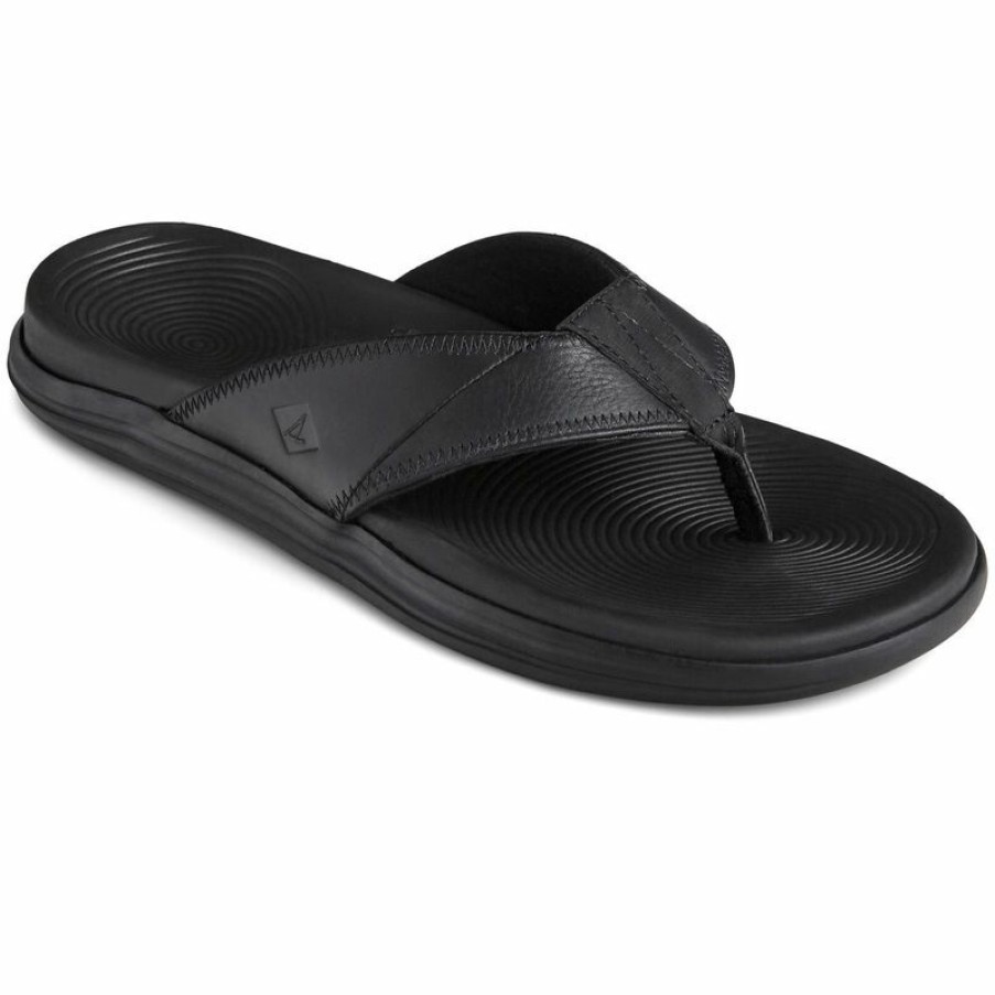 Men'S Shoes * | Sperry Men'S Regatta Flip-Flop Sandals