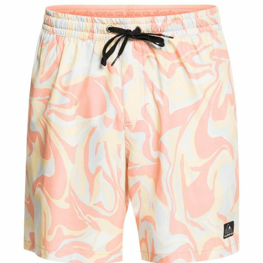 Men'S Swimwear * | Quiksilver Men'S Made Mix Str Volley Shorts