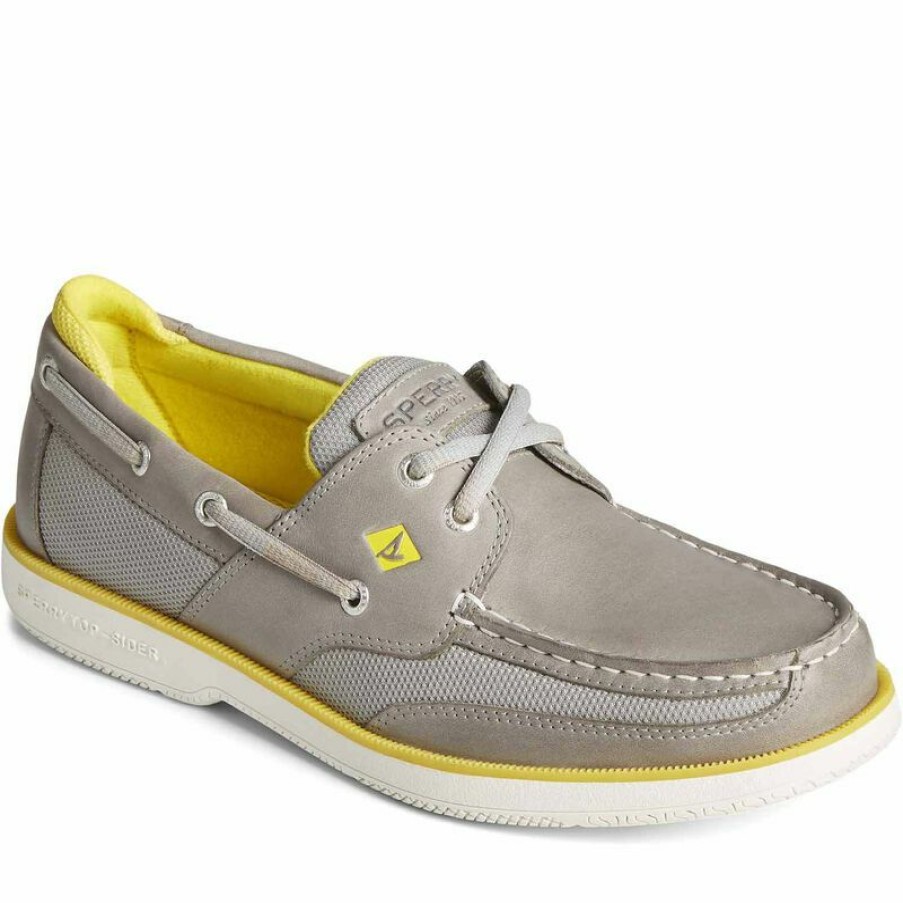 Men'S Shoes * | Sperry Men'S Surevor 2-Eye Sport Boat Shoes Grey