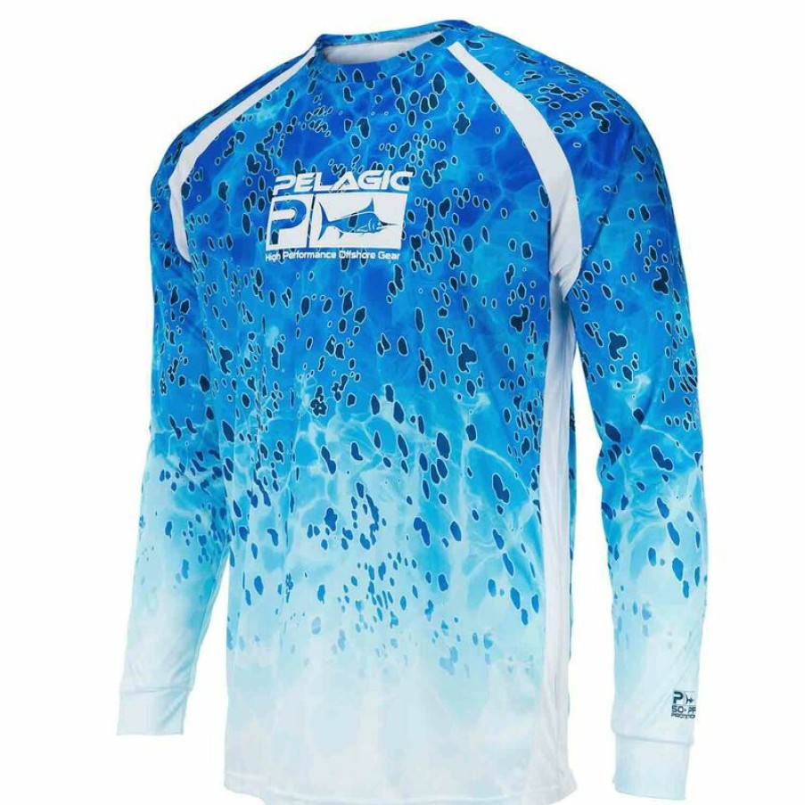 Men'S Shirts * | Pelagic Men'S Dorado Vaportek Shirt