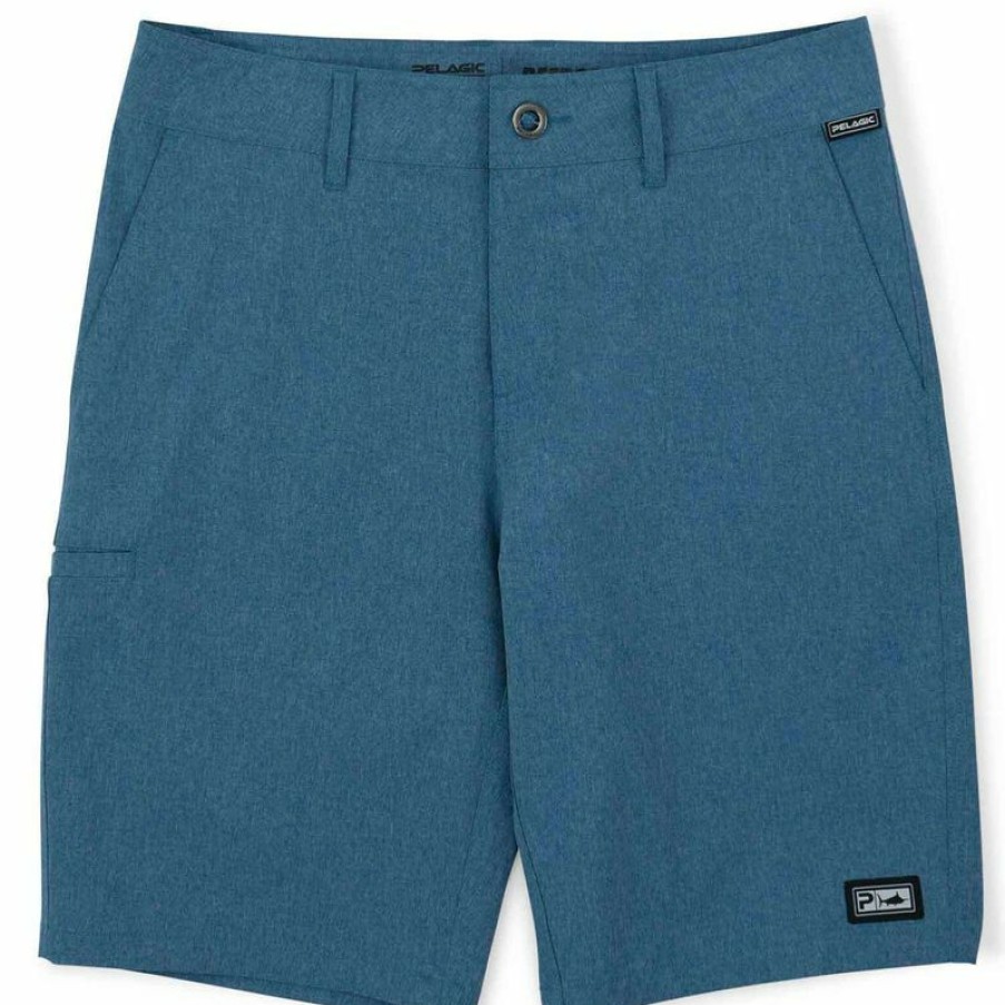 Men'S Shorts * | Pelagic Men'S Gyotaku Deep Sea Hybrid Shorts