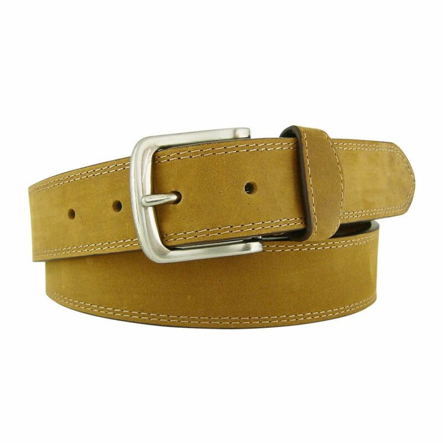 Men'S Accessories * | West Marine Men'S Plain All-Leather Belt Brown