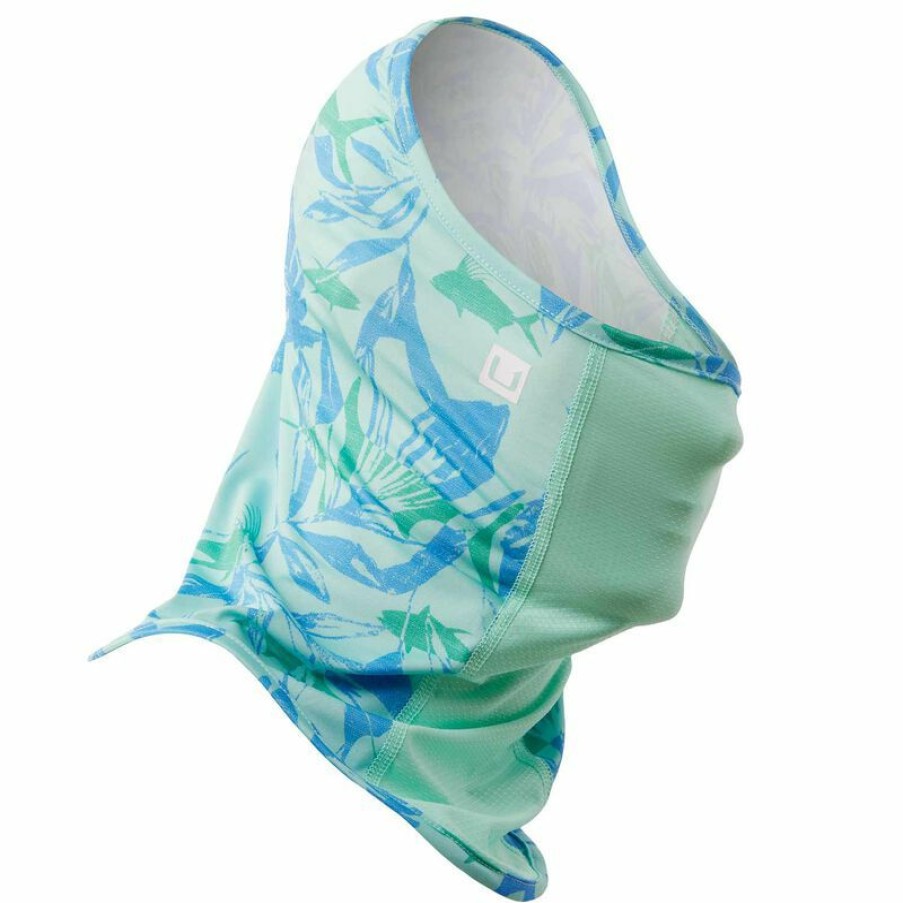 Men'S Accessories * | Huk Ocean Palm Gaiter Beach_Glass