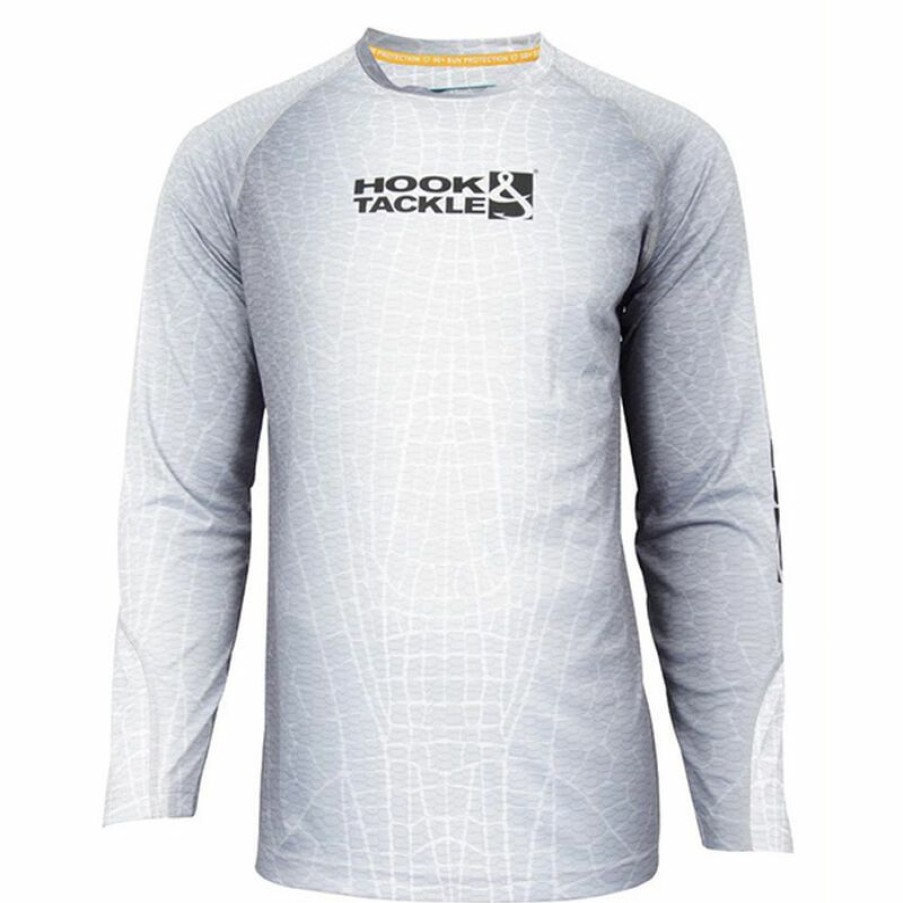 Men'S Shirts * | Hook & Tackle Men'S Fractal Skin Wicked Dry & Cool Tech Shirt