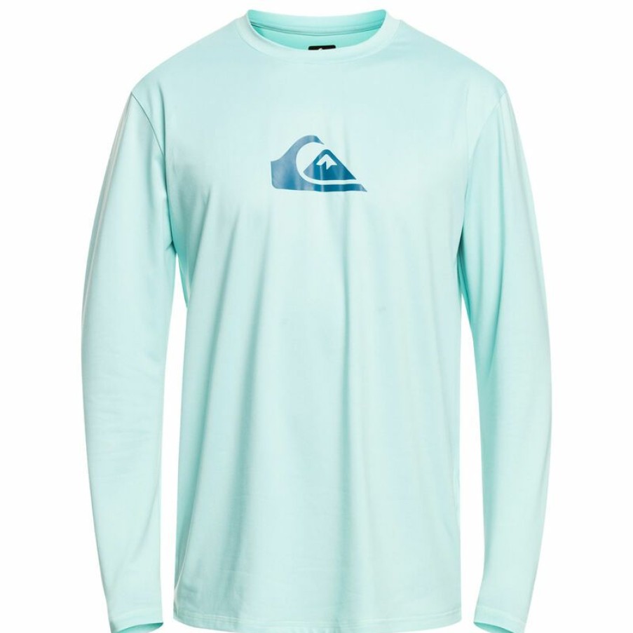 Men'S Swimwear * | Quiksilver Men'S Solid Streak Rash Guard