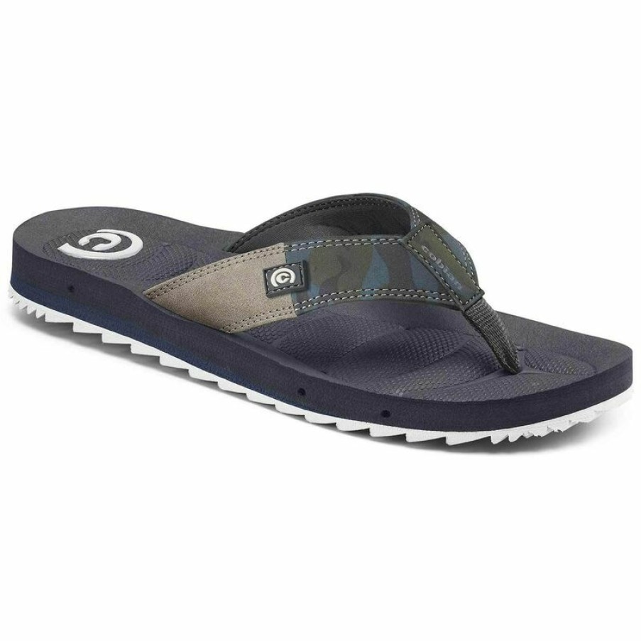 Men'S Shoes * | Cobian Men'S Hobgood Draino Flip-Flop Sandals