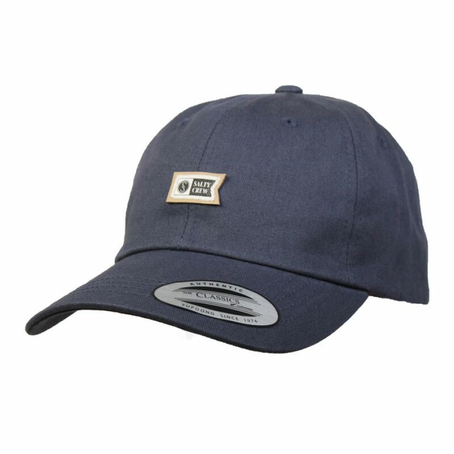 Men'S Accessories * | Salty Crew Men'S Salty Dad Hat Navy